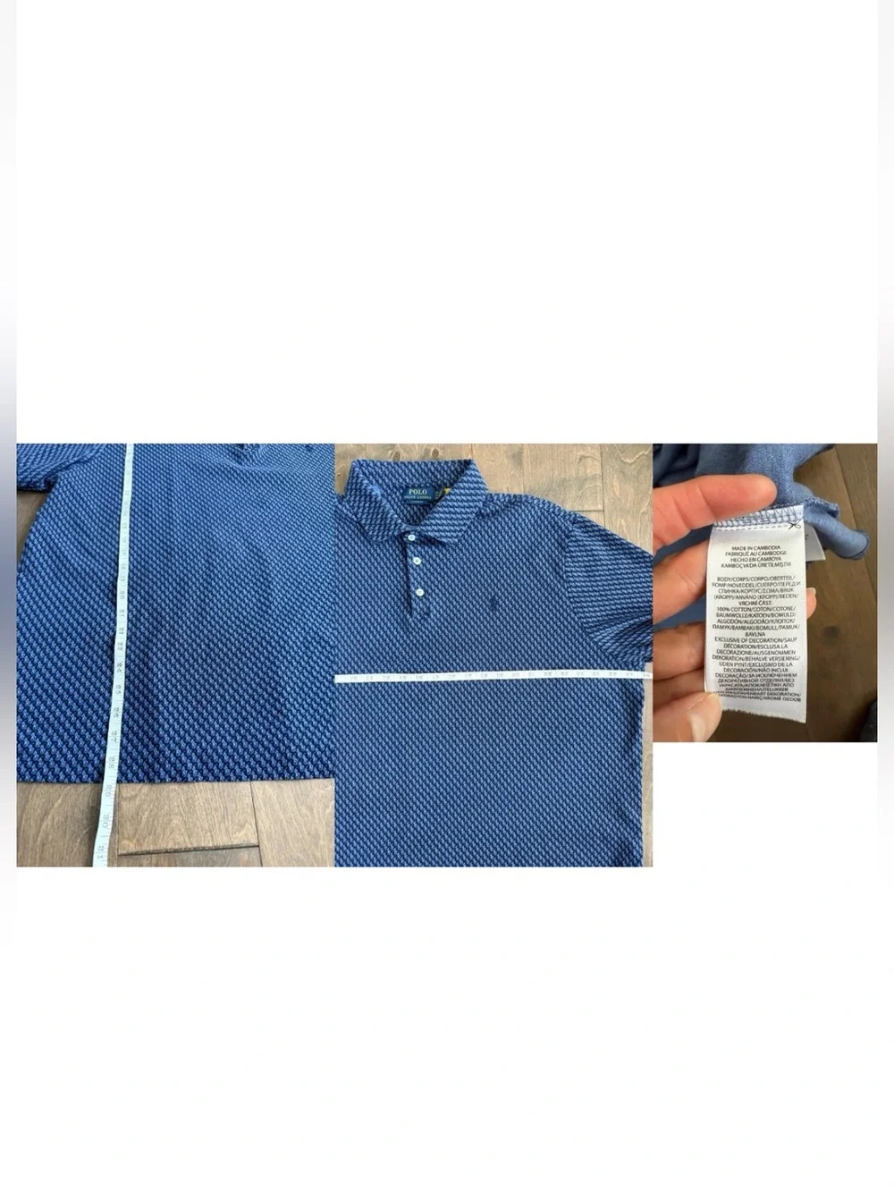 Lot Of 6 Polo Ralph Lauren Mens Short Sleeve Polo Shirts XXL, 2XLT, 2XB EUC